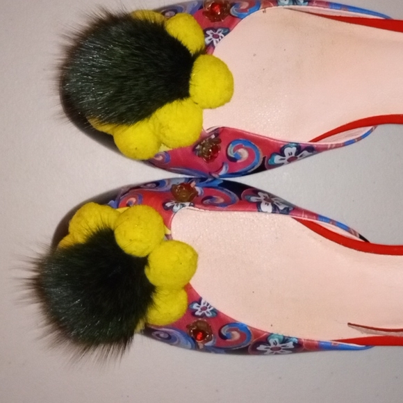 High-End Custom COLORFUL heels unique! Shoes must go! Offers welcomed - Picture 9 of 12